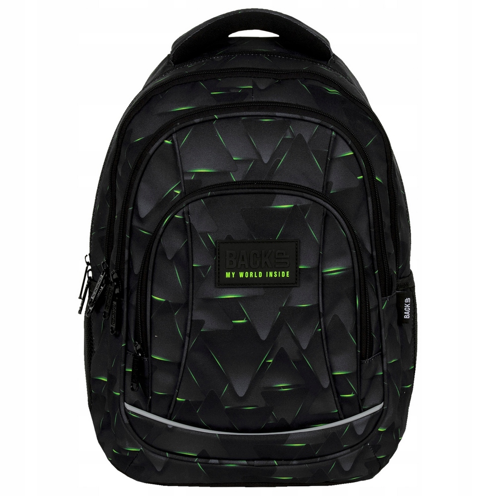 Mladistvý batoh Cyber Triangles s futuristickým dizajnom